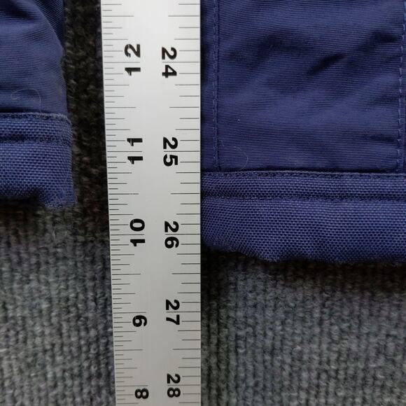 L.L. Bean Snow Pants SZ 12 Blue Nylon Lining Polyester Insulated Logo - Picture 4 of 10